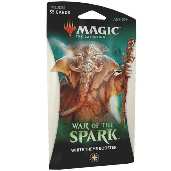 MAGIC THE GATHERING CCG #563: War of the Spark White Theme Booster