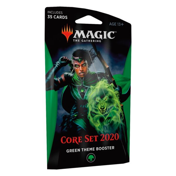 MAGIC THE GATHERING CCG #572: Green Theme Booster: Core Set 2020
