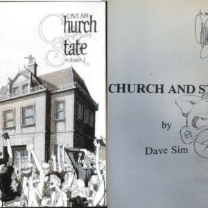 CEREBUS TP #3: Signed and sketch by Dave Sim