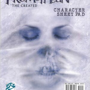 PROMETHEAN THE CREATED RPG #65700: Character Sheet Pad – 9.2 (NM)
