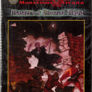 ADVANCED DUNGEONS AND DRAGONS 1ST EDITION #9571: Monstrous Arcana: Masters of Eternal Night – NM – 9571