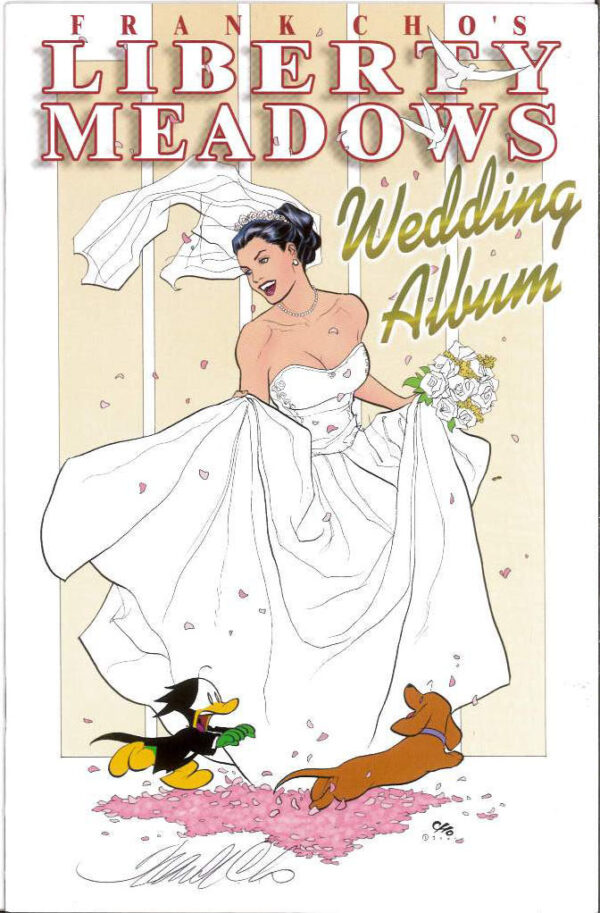 LIBERTY MEADOWS WEDDING ALBUM #0: 9.2 (NM) Signed by Frank Cho
