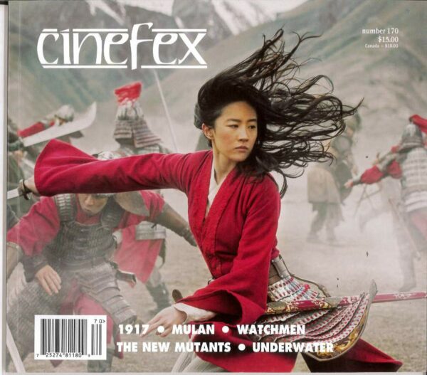 CINEFEX #170: 1917/Mulan/Watchmen/New Mutants/Underwater