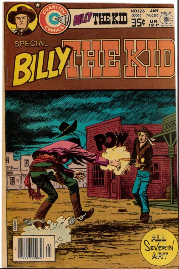 BILLY THE KID #126: 8.5 (VF)