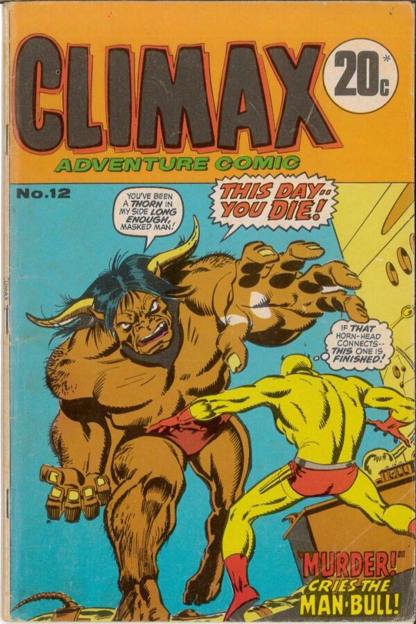 CLIMAX ADVENTURE COMIC (1962-1976 SERIES) #12: VF