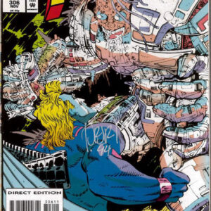 UNCANNY X-MEN (1963-2015 SERIES: SIGNED) #306: Signed John Romita Jr. (COA) (Supercon Melb 1994) 9.2 (NM)