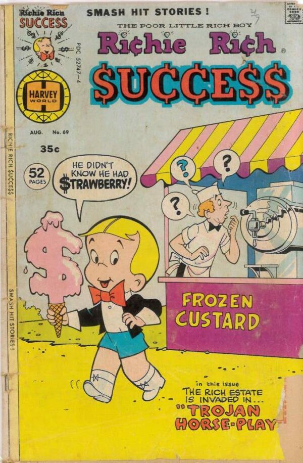 RICHIE RICH SUCCESS STORIES (1964-1982 SERIES_ #69: GD