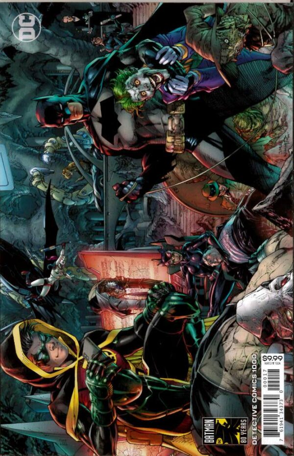 DETECTIVE COMICS (1935- SERIES: VARIANT EDITION) #1000: Jim Lee Midnight Release cover