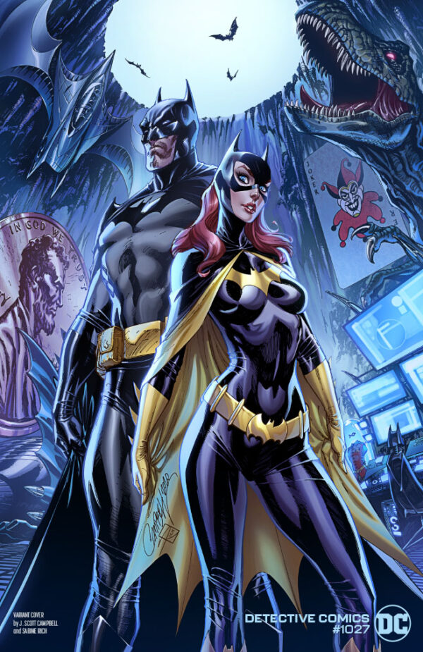 DETECTIVE COMICS (1935- SERIES: VARIANT EDITION) #1027: J. Scott Campbell Batman Batgirl cover C