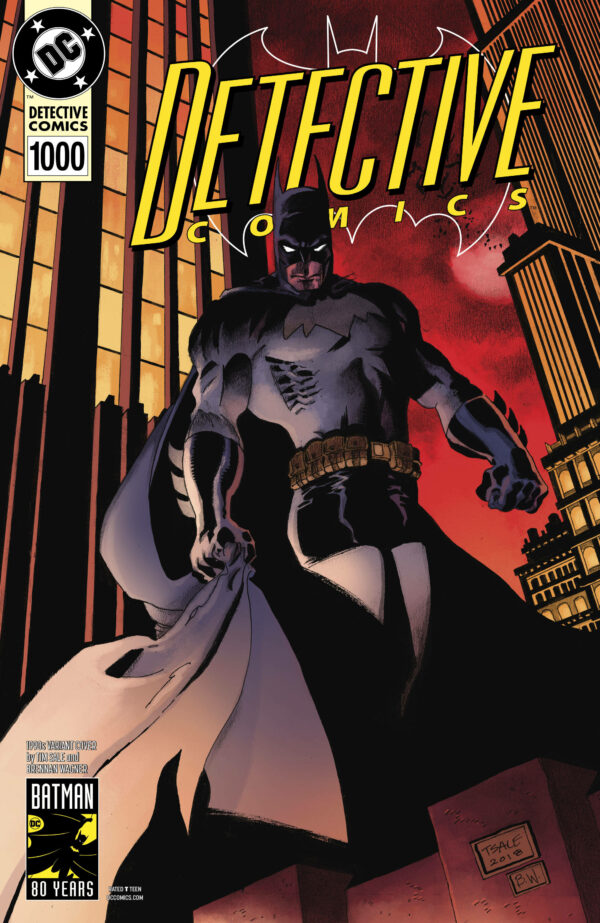 DETECTIVE COMICS (1935- SERIES: VARIANT EDITION) #1000: Tim Sale 1990’s cover