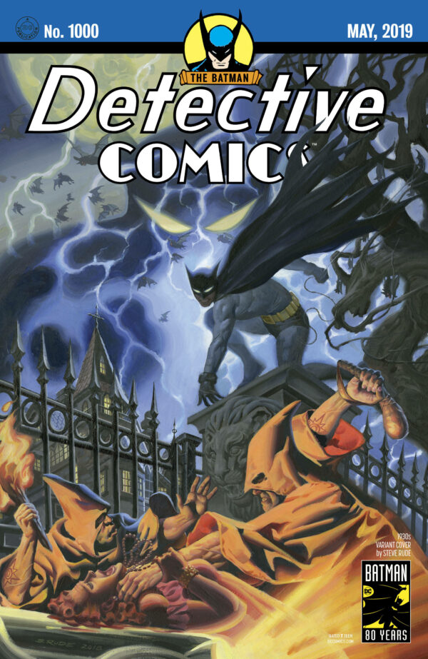DETECTIVE COMICS (1935- SERIES: VARIANT EDITION) #1000: Steve Rude 1930’s cover