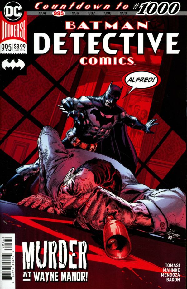 DETECTIVE COMICS (1935- SERIES: VARIANT EDITION) #995: Doug Mahnke 2nd Print