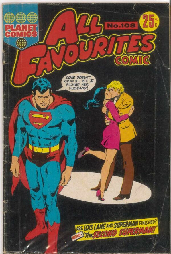 ALL FAVOURITES COMIC (1960-1975 SERIES) #108: VG/FN