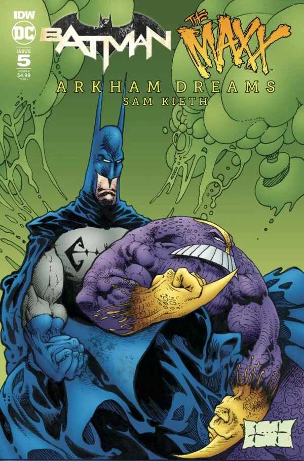 BATMAN THE MAXX: ARKHAM DREAMS #5: #5 Sam Kieth cover B