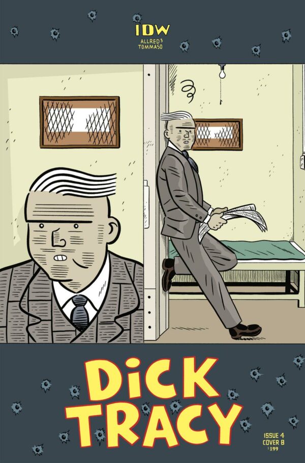 DICK TRACY: DEAD OR ALIVE #4: #4 Rich Tommaso cover