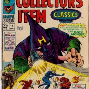 MARVEL COLLECTORS’ ITEM CLASSICS #15: 1.0 (FA)