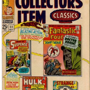MARVEL COLLECTORS’ ITEM CLASSICS #11: 5.0 (VG/FN)