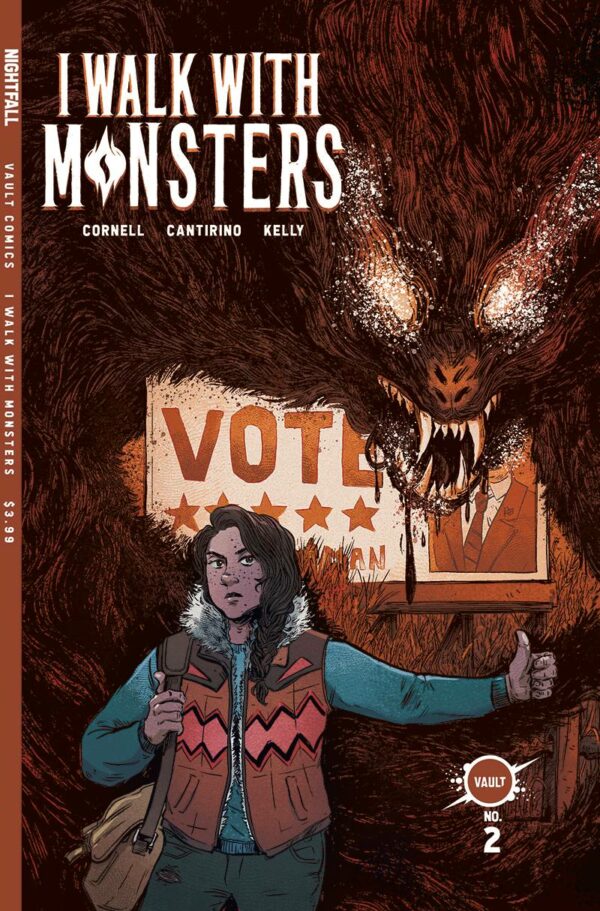 I WALK WITH MONSTERS #2: Cantirino cover A