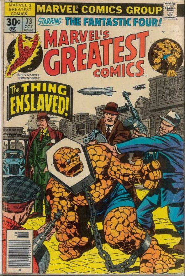 MARVEL’S GREATEST COMICS #73: 4.0 (VG)