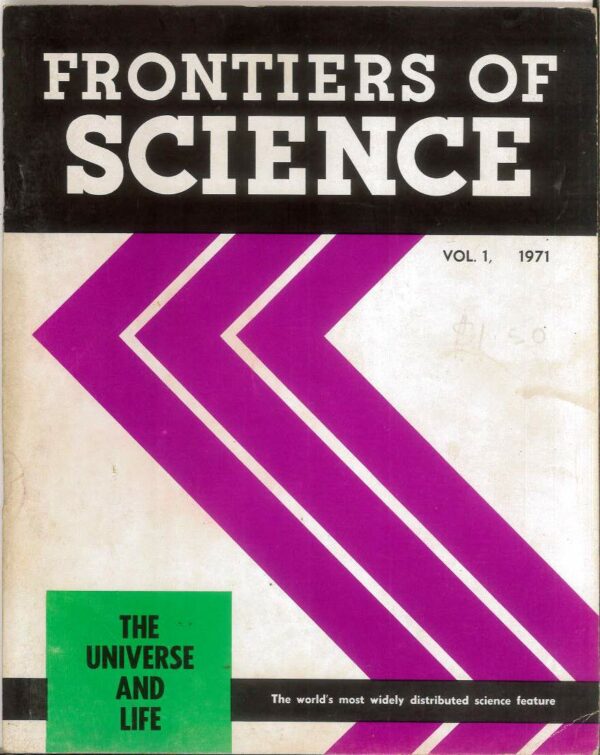 FRONTIERS OF SCIENCE (1971 SERIES) #1: Sydney Morning Herald strip coll Prof Butler R Raymond (VG)