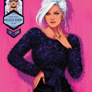 BLACK CAT (2021 SERIES) #4: Jen Bartel Black Cat Women’s History Month cover