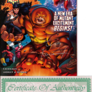EXILES: ALL NEW #1: Signed by Terry Kavanagh (COA 1032/2000) – 9.2 (NM)