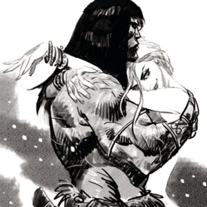 CIMMERIAN: THE FROST GIANT’S DAUGHTER #3: Dan Panosian Pencil Art cover CIMMERIAN: THE FROST GIANT’S DAUGHTER #3: Dan Panosian Pencil Art cover