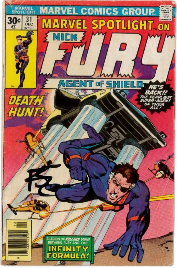 MARVEL SPOTLIGHT (1971-1977 SERIES) #31: Nick Fury – 4.0 (VG)