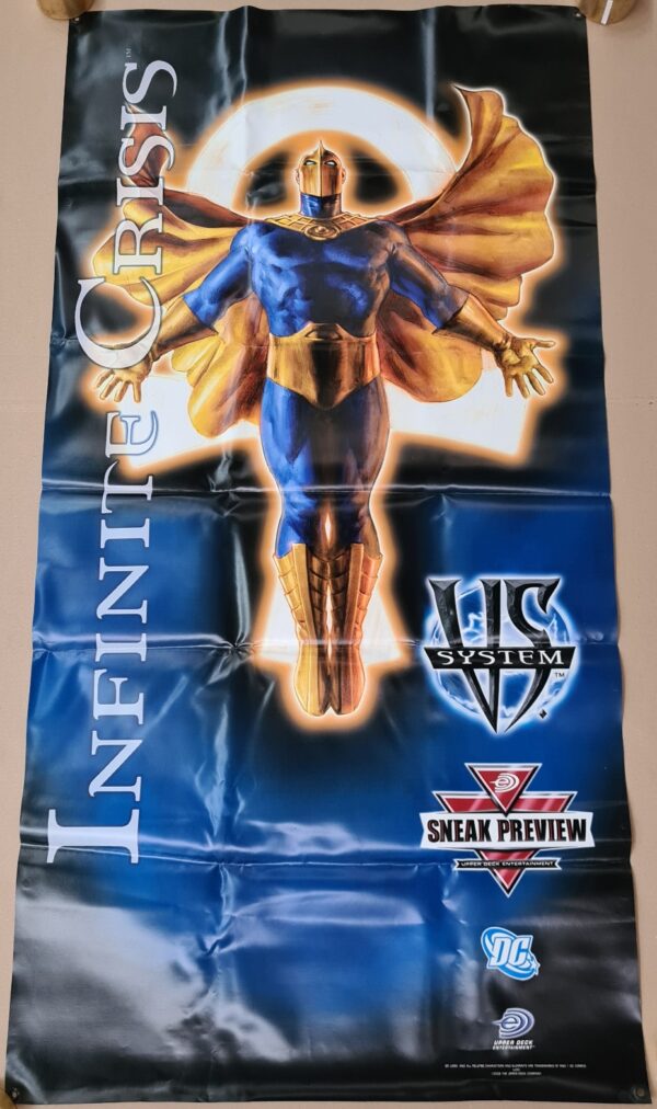 VS. CCG: SNEAK PEAK VINYL BANNER #5: Infinite Crisis (Dr. Fate) – 3′ x 6′ (May 2006) NM