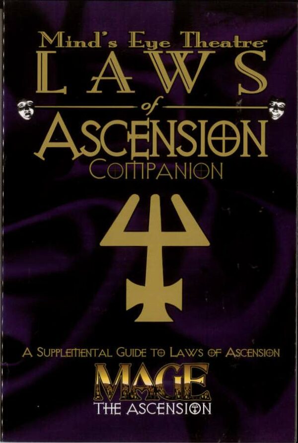 MIND’S EYE THEATRE: BOOK OF THE DAMNED MASQUERADE #5033: Mage WOD: Laws of Ascension Companion – 9.2 (NM)