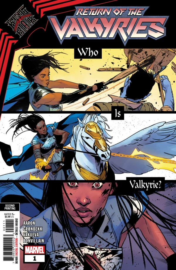 KING IN BLACK: RETURN OF THE VALKYRIES #1: 2nd Print