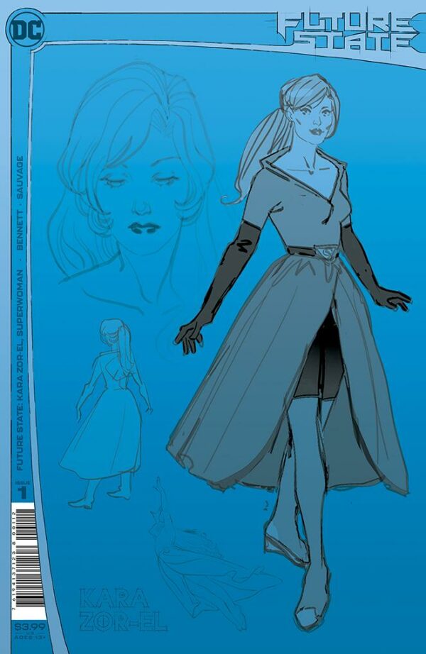 FUTURE STATE: KARA ZOR-EL, SUPERWOMAN #1: Design 2nd Print