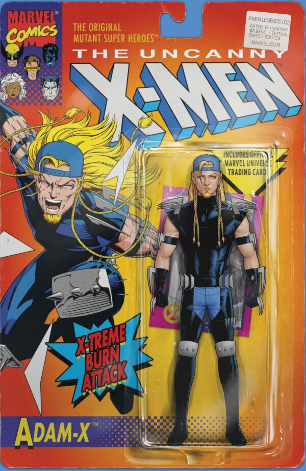 X-MEN LEGENDS (2021 SERIES) #2: John Tyler Christopher Action Figure cover
