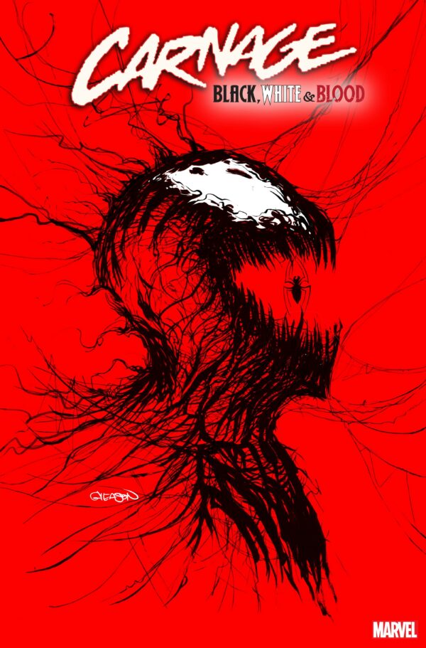 CARNAGE: BLACK WHITE AND BLOOD #1: Patrick Gleason Webhead cover