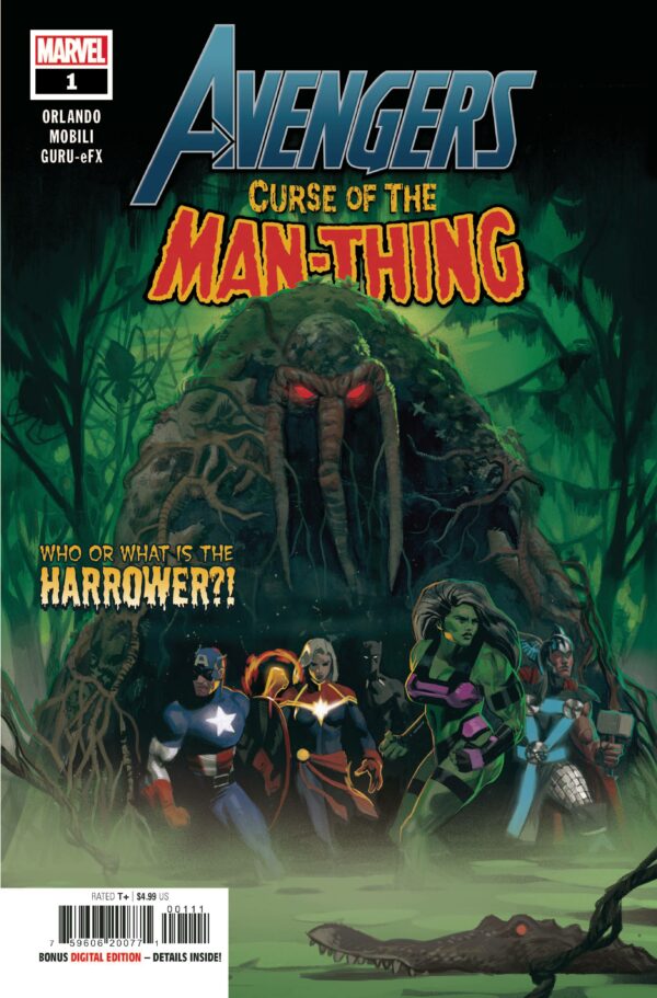 AVENGERS: CURSE OF THE MAN-THING #1: Daniel Acuna cover