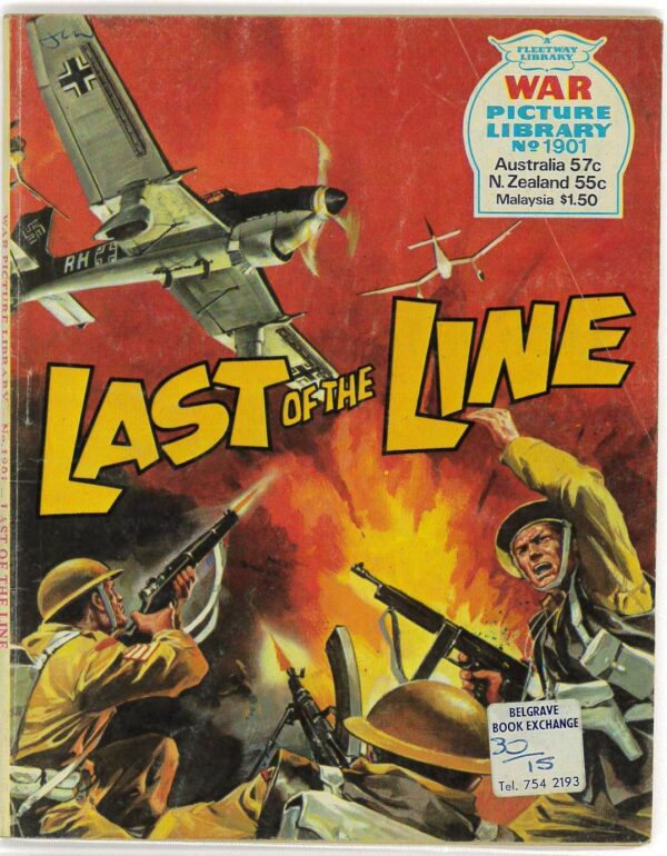 WAR PICTURE LIBRARY (1958-1984 SERIES) #1901: Last of the Line (VG/FN)