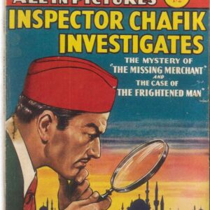 SUPER DETECTIVE LIBRARY (1953 SERIES) #87: Inspector Chafik (Missing Merchant) VF – Australian Variant
