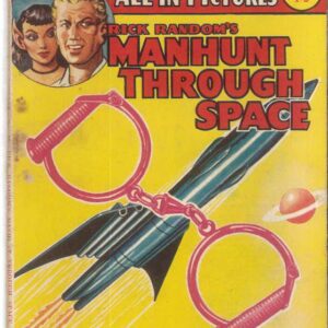 SUPER DETECTIVE LIBRARY (1953 SERIES) #90: Rick Random (Manhnt through Space) FN/VF Australian Variant