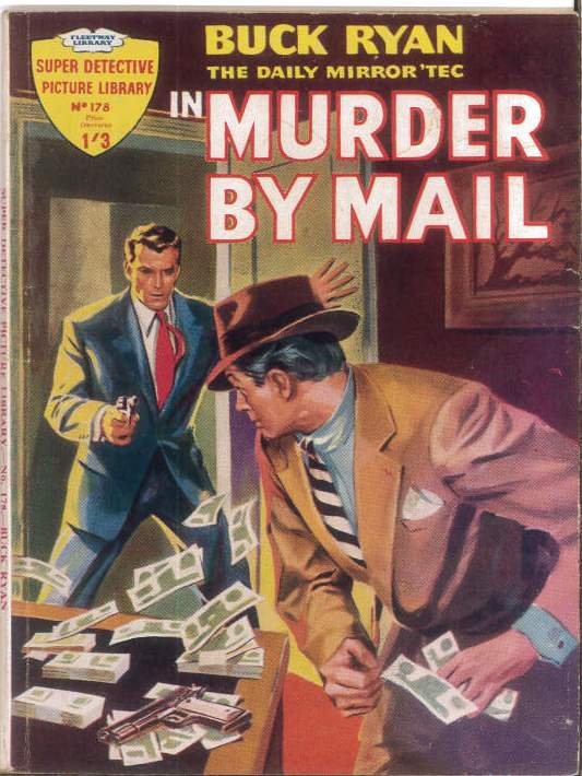 SUPER DETECTIVE PICTURE LIBRARY (1959 SERIES) #178: Buck Ryan (Murder by Mail) FN/VF – Australian Variant SUPER DETECTIVE PICTURE LIBRARY (1959 SERIES) #178: Buck Ryan (Murder by Mail) FN/VF – Australian Variant