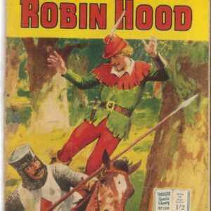 THRILLER COMICS LIBRARY (1953-1957 SERIES) #126: Robin Hood (King in the Iron Mask) VG/FN Australian Variant