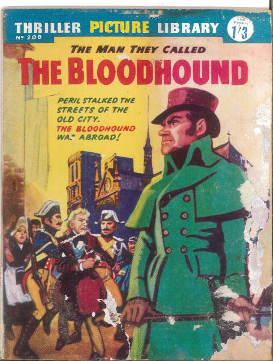 THRILLING PICTURE LIBRARY (1957-1963 SERIES) #208: Bloodhound (GD) – Australian Variant THRILLING PICTURE LIBRARY (1957-1963 SERIES) #208: Bloodhound (GD) – Australian Variant