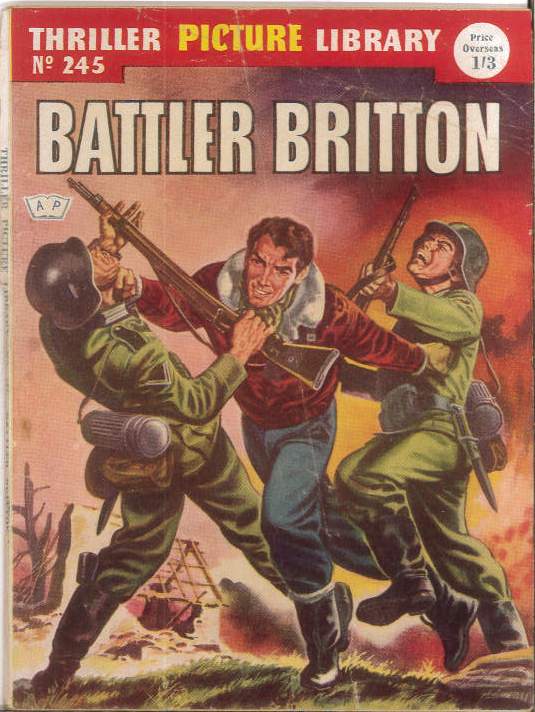 THRILLING PICTURE LIBRARY (1957-1963 SERIES) #245: Battler Britton (Malta Convoy) VG/FN – Australian Variant THRILLING PICTURE LIBRARY (1957-1963 SERIES) #245: Battler Britton (Malta Convoy) VG/FN – Australian Variant