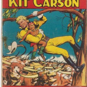 COWBOY COMICS (1950 SERIES) #185: Kit Carson (Thunder-birds War Bonnet) VF Australian Variant COWBOY COMICS (1950 SERIES) #185: Kit Carson (Thunder-birds War Bonnet) VF Australian Variant