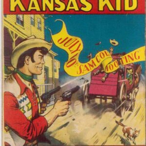 COWBOY PICTURE LIBRARY (1952-1967 SERIES) #216: Kansas Kid (Beat/Hold-up Plotters) VF/NM Australian Variant