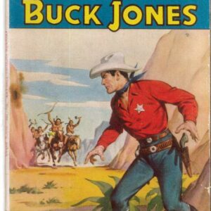 COWBOY PICTURE LIBRARY (1952-1967 SERIES) #250: Buck Jones (Battle/Black Rock Pass) GD/VG Australian Variant