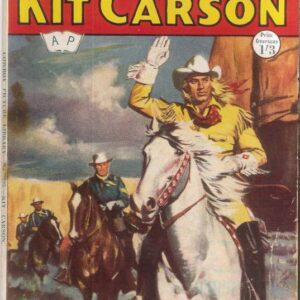 COWBOY PICTURE LIBRARY (1952-1967 SERIES) #293: Kit Carson (Sign of the Red Hand) – GD/VG Australian Variant