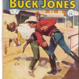 COWBOY PICTURE LIBRARY (1952-1967 SERIES) #314: Buxk Jones (Seige of Sutlers Pass) – VF – Australian Variant