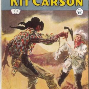 COWBOY PICTURE LIBRARY (1952-1967 SERIES) #321: Kit Carson (Great Darkness) VF/NM Australian Variant