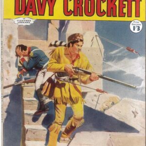 COWBOY PICTURE LIBRARY (1952-1967 SERIES) #335: Davy Crockett (Private War) – VF – Australian Variant