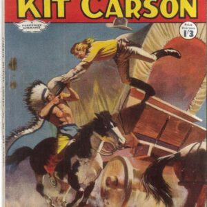 COWBOY PICTURE LIBRARY (1952-1967 SERIES) #337: Kit Carson (Fighting Peacemaker) VF/NM – Australian Variant